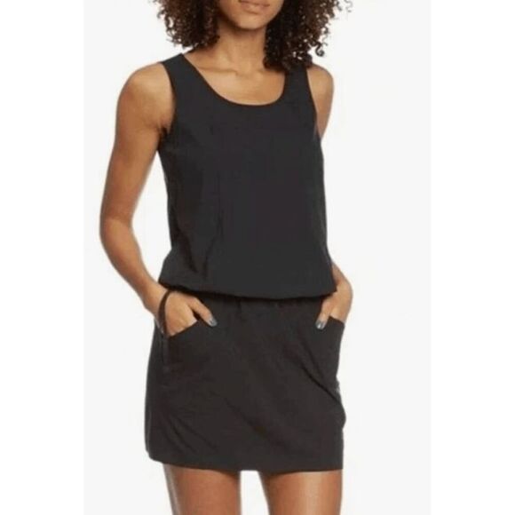 Arc'teryx Black Sleeveless Contenta Athletic Mini Dress Women's Small - Picture 1 of 12